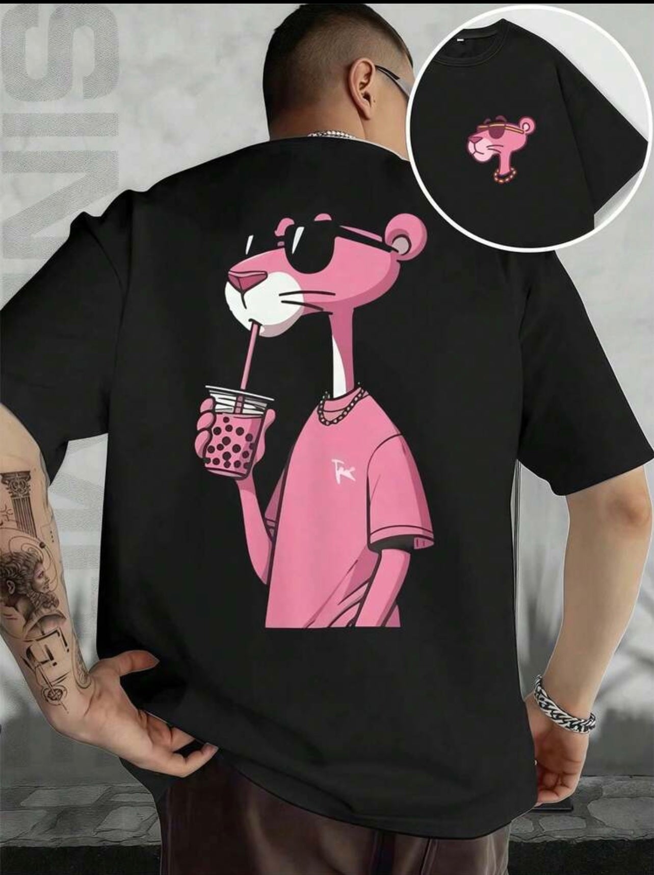 Pinker Panda