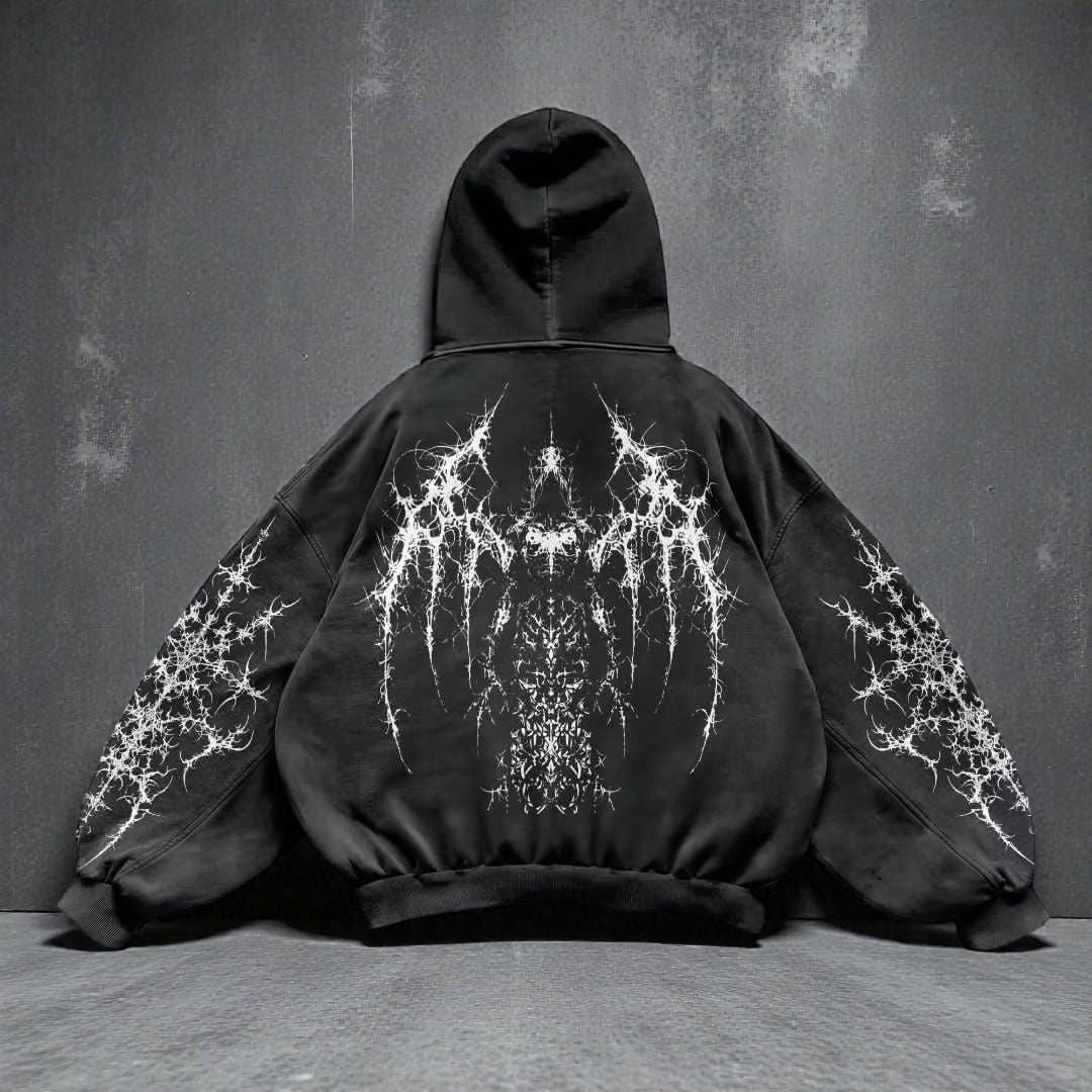 Kapuzenpullover mit Engelsflügeln