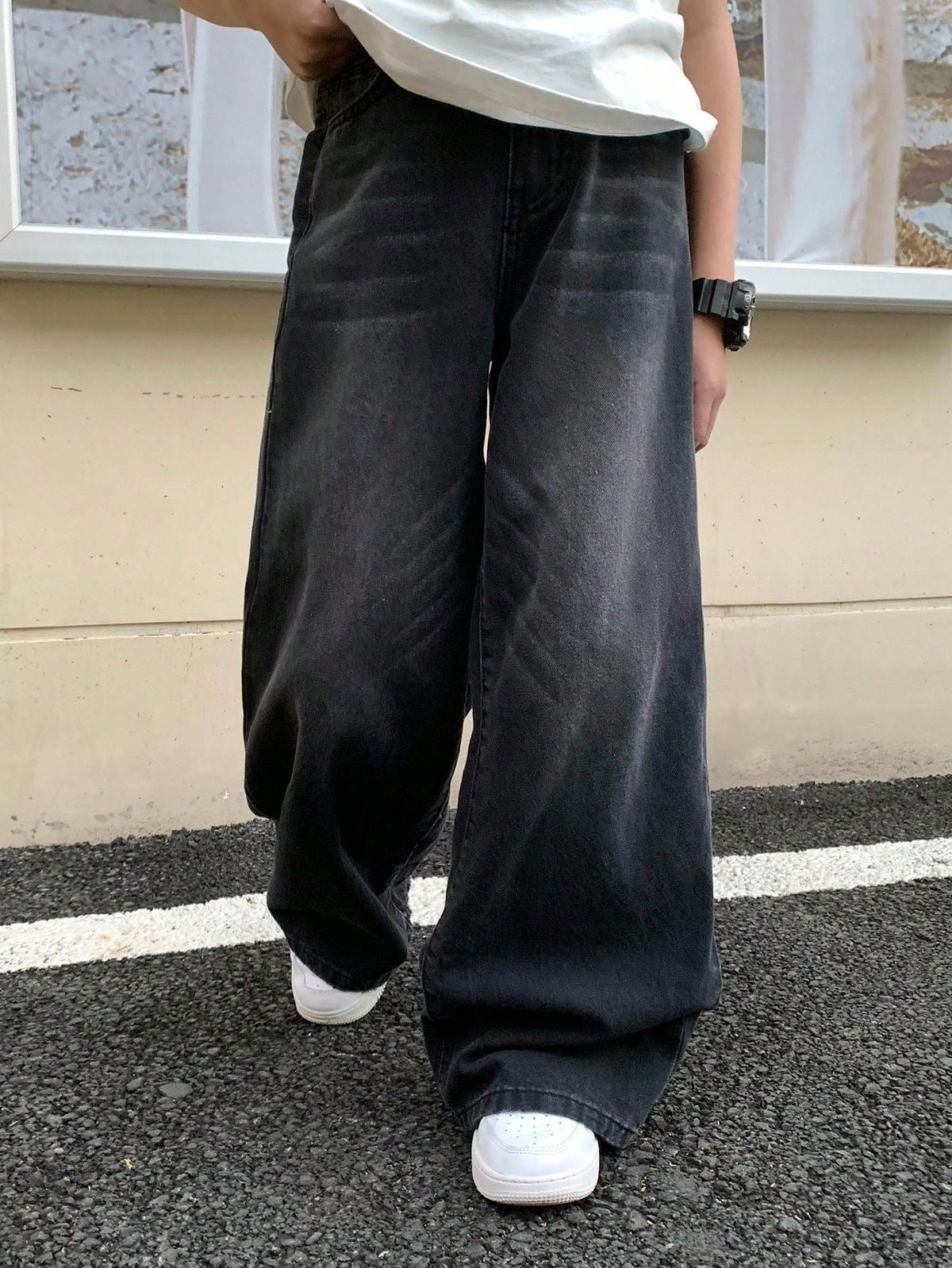 Schwarze Jeans