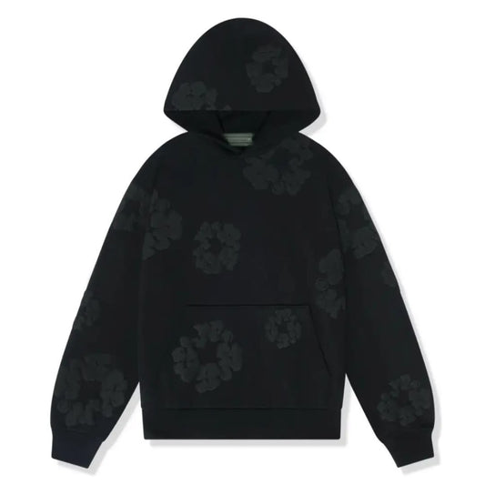 Blumen-Kapuzenpullover