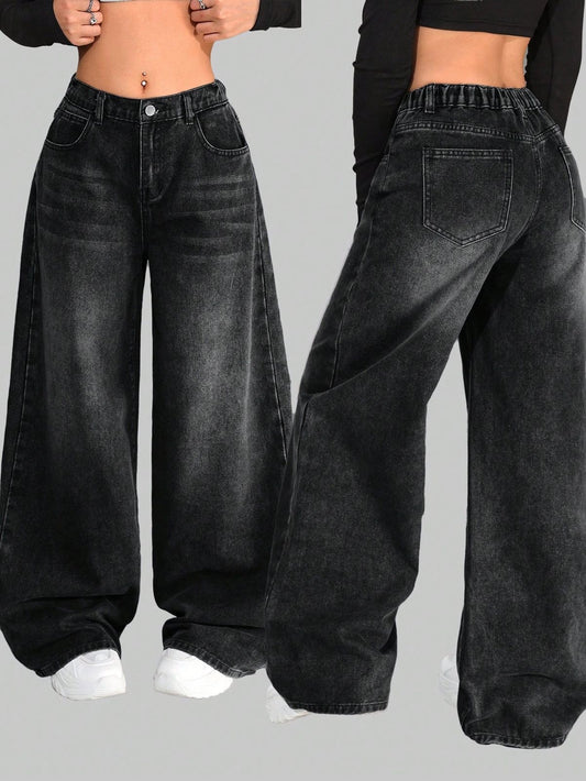 Schwarze Jeans